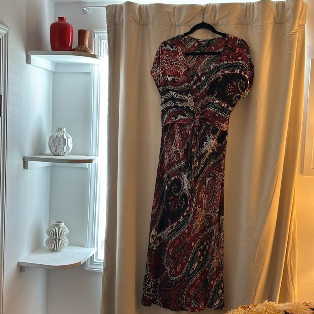 Vintage Saint Tropez West Bandana Print Dress